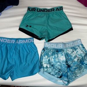 Under Armour girls shorts size 4